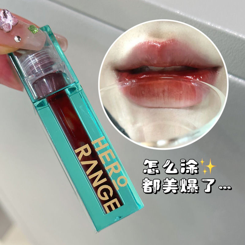 黃黑綠皮怎麼塗都美爆了!顏色超春夏水光鏡面唇釉成膜不掉色沾杯