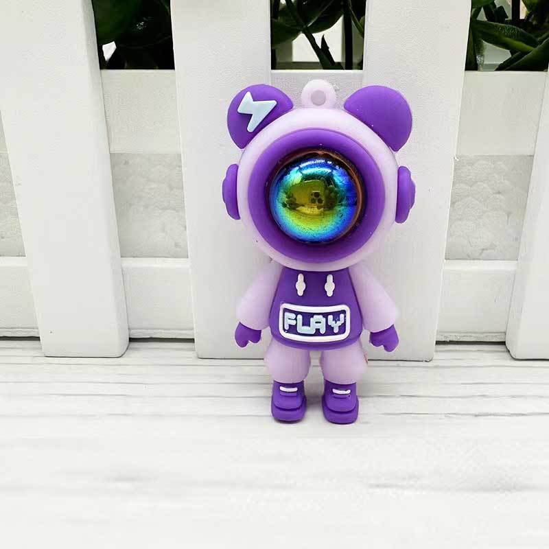 Creative Lightning Bear Outlet Astronaut Aromatherapy Cartoon Cute Car Air Conditioning Hanging Decoration_voghion.com