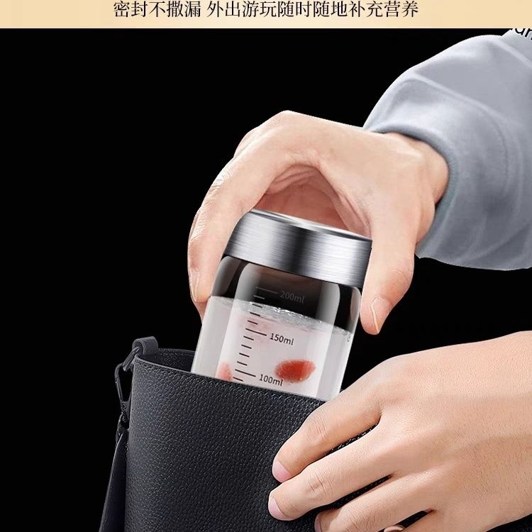 燕窝分装瓶食品级可蒸煮鲜炖盅高硼硅耐高温花胶银耳羹专用玻璃杯