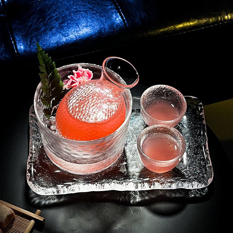 Leicht beschwipst Obst Cocktail Set Sake Kleine Haus Eis Topf Wärmer Atmosphäre Wein Tasse_voghion.com