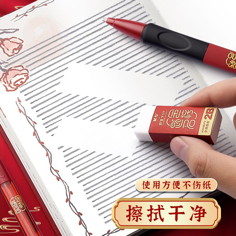 晨光考试福袋孔庙祈福高考文具套装考试笔涂卡尺中考必备用品全套 图片 8