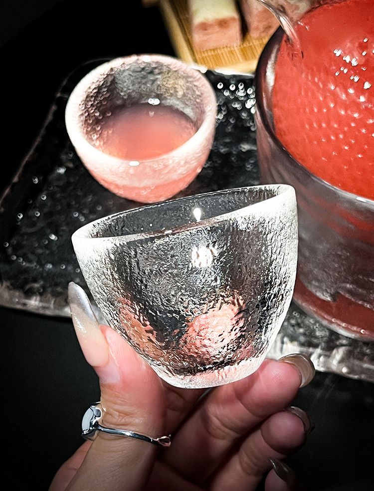 Leicht beschwipst Obst Cocktail Set Sake Kleine Haus Eis Topf Wärmer Atmosphäre Wein Tasse_voghion.com