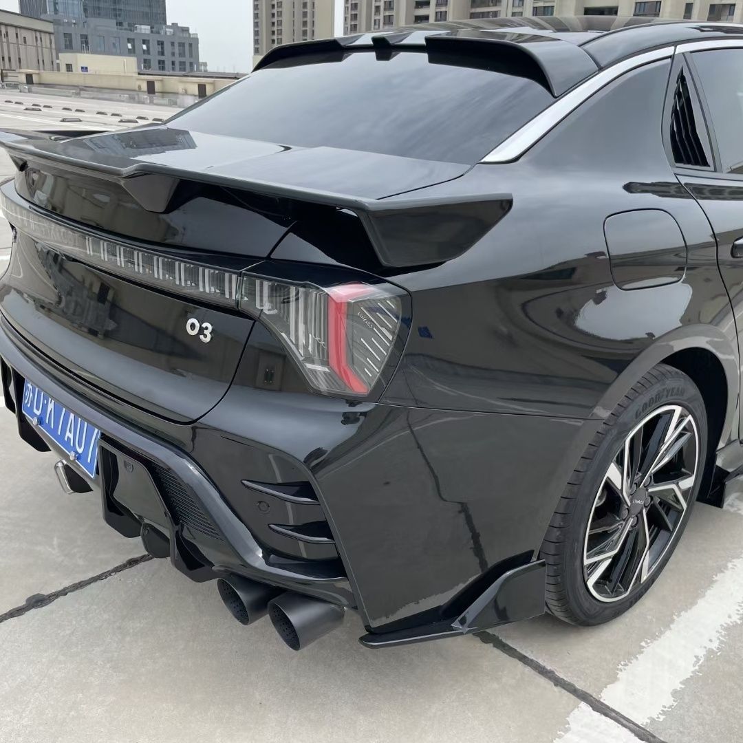 适用领克03尾翼改装领克03一比一运动套件领克03尾翼原厂孔位升级【4