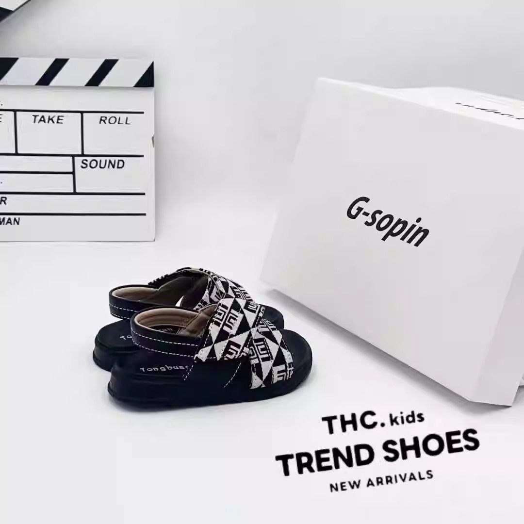 24 Summer Hot Trendy Baby For School And Kindergarten, Non-Slip Soft-Soled Slippers, Stylish Sandals_voghion.com