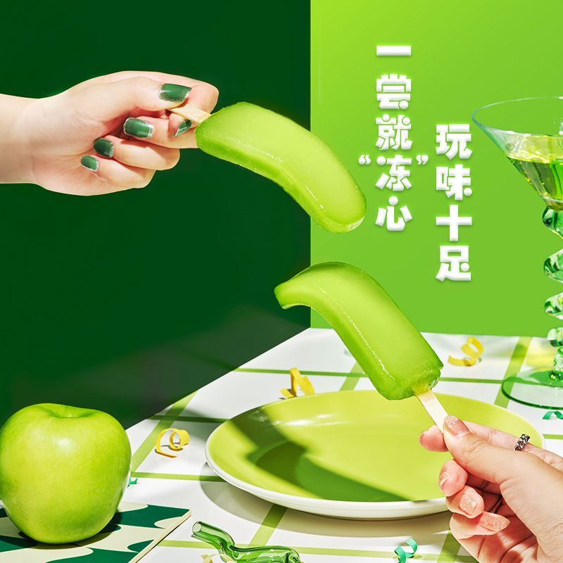 【42支】和路雪冰淇淋迷你可爱多棒棒冰激凌脆皮可可绿舌头冷饮 图片 7