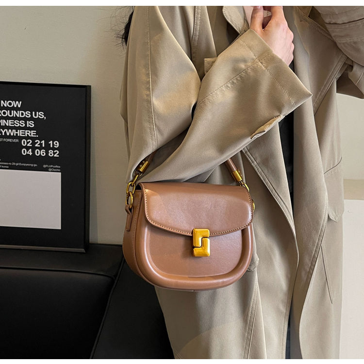 Niche High-End Saddle 2024 Autumn Winter New Ins Handbag Versatile Crossbody Shoulder Bag_voghion.com