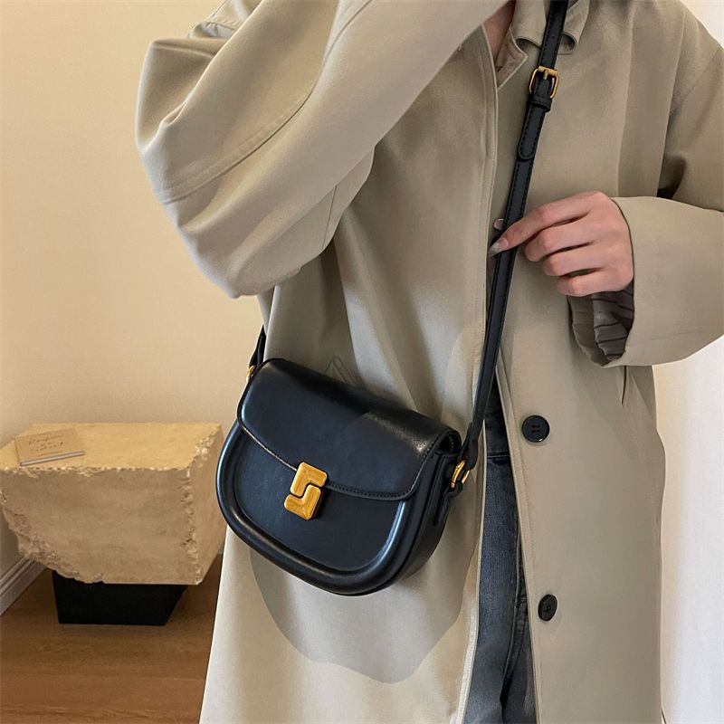 Niche High-End Saddle 2024 Autumn Winter New Ins Handbag Versatile Crossbody Shoulder Bag_voghion.com