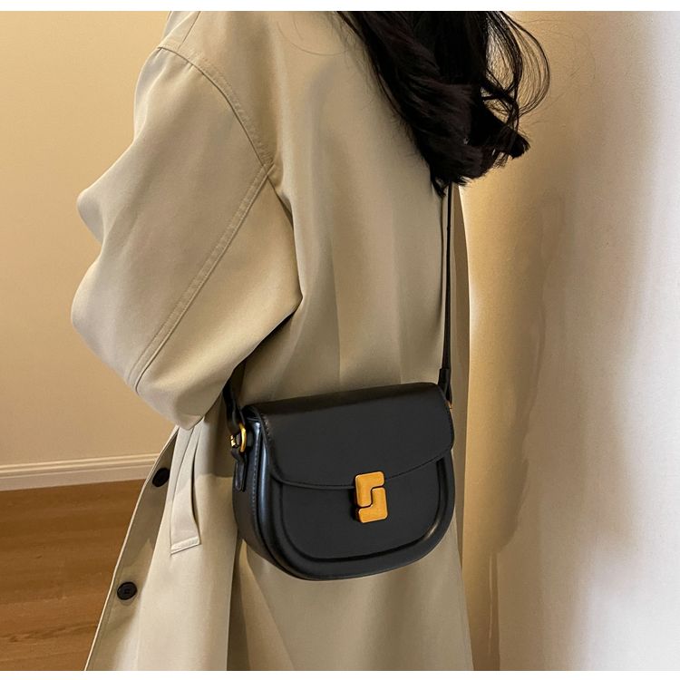 Niche High-End Saddle 2024 Autumn Winter New Ins Handbag Versatile Crossbody Shoulder Bag_voghion.com