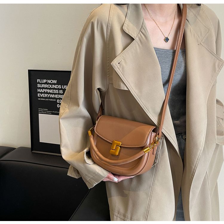 Niche High-End Saddle 2024 Autumn Winter New Ins Handbag Versatile Crossbody Shoulder Bag_voghion.com