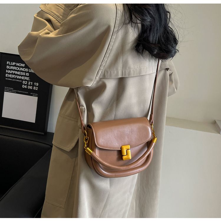 Niche High-End Saddle 2024 Autumn Winter New Ins Handbag Versatile Crossbody Shoulder Bag_voghion.com