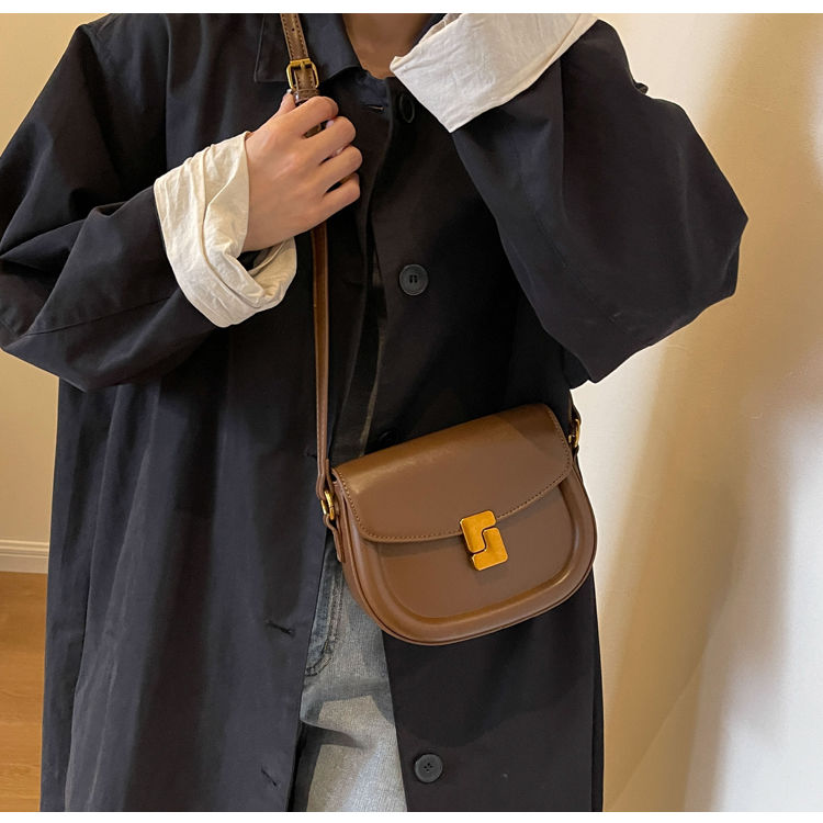 Niche High-End Saddle 2024 Autumn Winter New Ins Handbag Versatile Crossbody Shoulder Bag_voghion.com