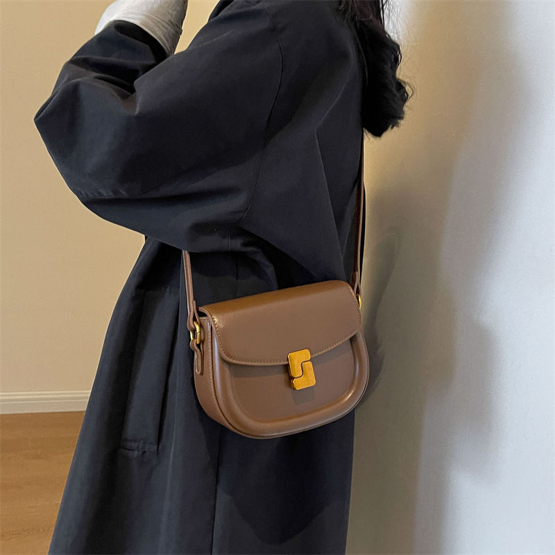 Niche High-End Saddle 2024 Autumn Winter New Ins Handbag Versatile Crossbody Shoulder Bag_voghion.com