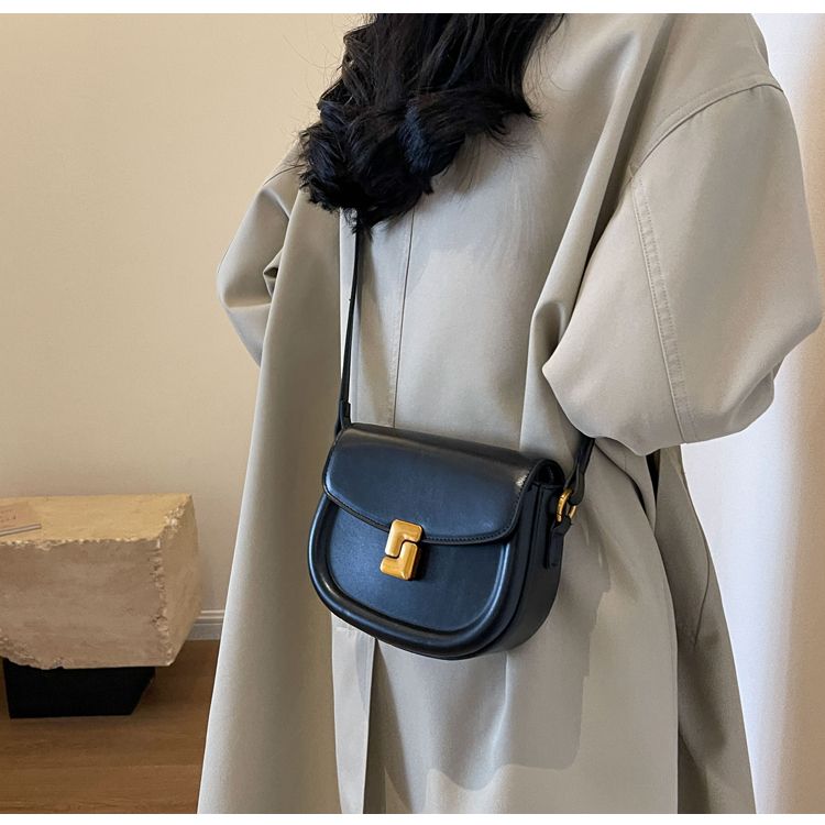 Niche High-End Saddle 2024 Autumn Winter New Ins Handbag Versatile Crossbody Shoulder Bag_voghion.com