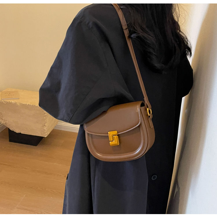 Niche High-End Saddle 2024 Autumn Winter New Ins Handbag Versatile Crossbody Shoulder Bag_voghion.com