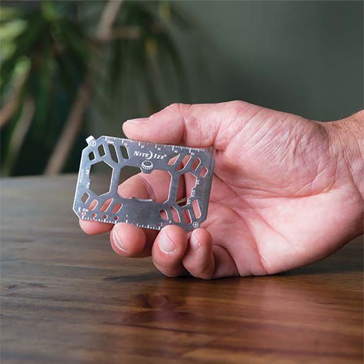 Niteize Stainless Steel Outdoor Edc Multi Tool Card Durable_voghion.com