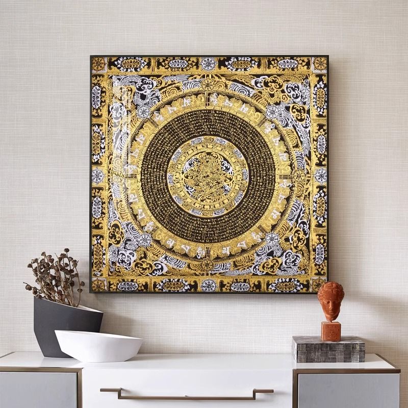 Tibetan Mandala - Premium Quality detail 16