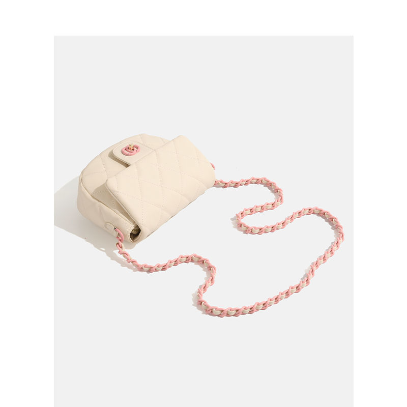 CHARHP&KEJNT Xiaoxiangfeng Lingge Chain 2024 Nuova borsa a tracolla quadrata piccola_voghion.com