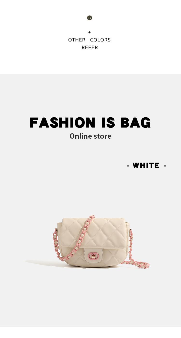 CHARHP&KEJNT Xiaoxiangfeng Lingge Chain 2024 Nuova borsa a tracolla quadrata piccola_voghion.com