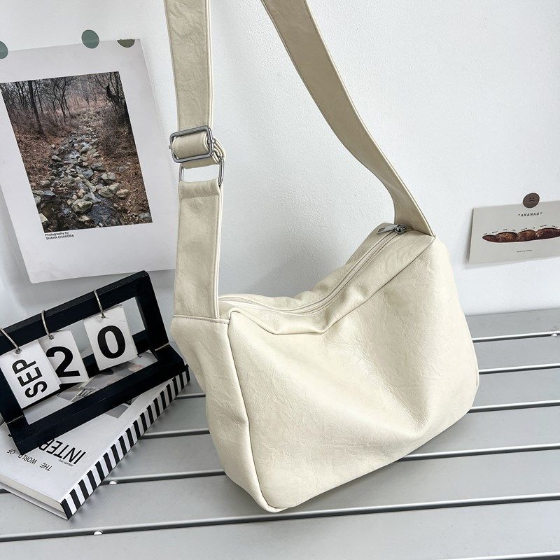 Nuova borsa a tracolla quadrata casual da uomo, alla moda, semplice, retrò, giapponese, versione coreana_voghion.com
