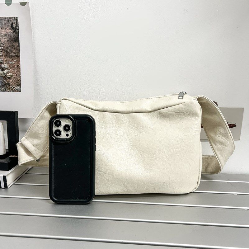 Nuova borsa a tracolla quadrata casual da uomo, alla moda, semplice, retrò, giapponese, versione coreana_voghion.com