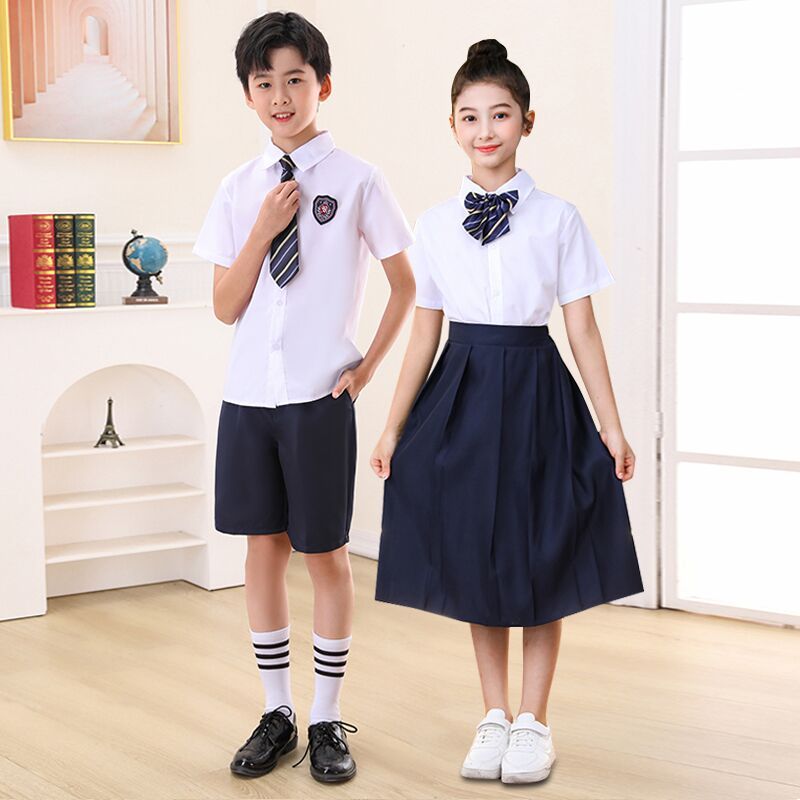 英伦童装合唱演出服中小学生朗诵礼服表演服装