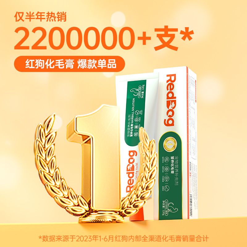 RedDog红狗营养膏化毛膏套装美毛膏宠物猫咪狗狗维生素毛球护肤 图片 2