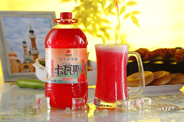 美疆源新疆卡瓦斯蜂蜜发酵果味饮料正宗1.5升桶装新老包装随机发