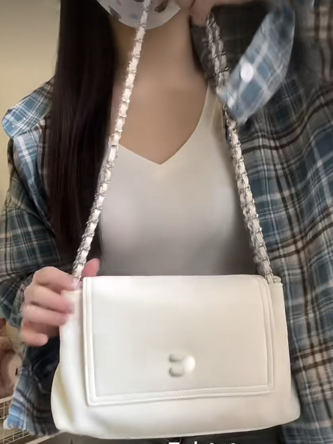 2024新款原創高顏值夏季包包女大容量通勤托特包鏈條包單肩斜挎包