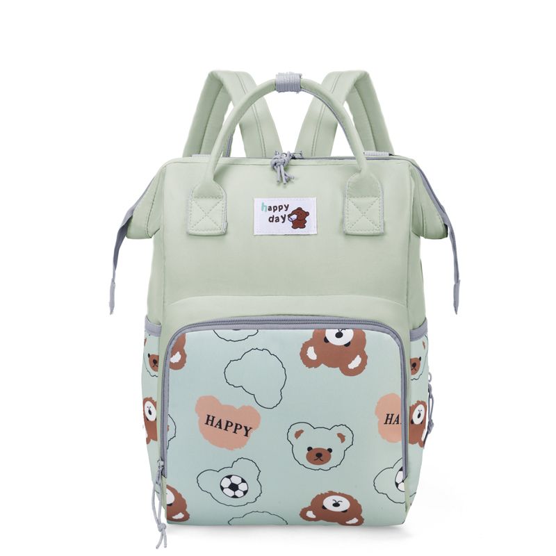 Mommy Fashionable Mom Outing Lightweight New Large Capacity Multifunctional Backpack Handheld Maternity Shoulder Bag_voghion.com