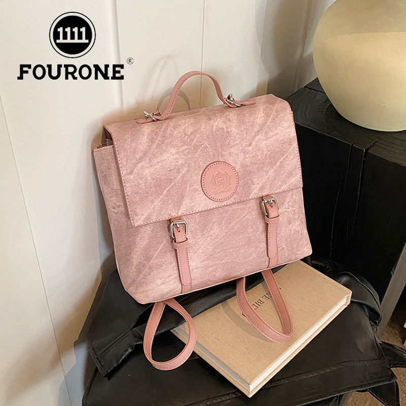 FOUR ONE High Quality Large Capacity Women's New Versatile Western style Backpack for College Students' Classes_voghion.com