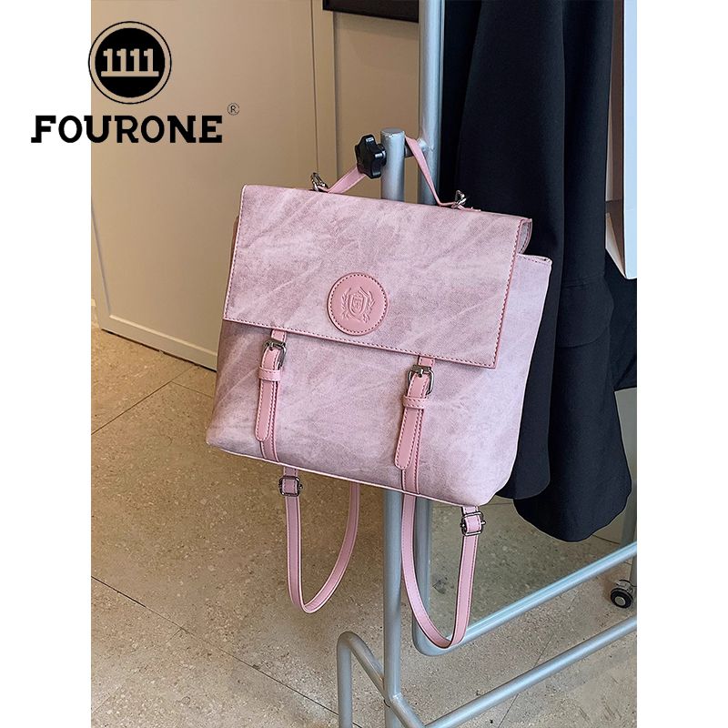 FOUR ONE High Quality Large Capacity Women's New Versatile Western style Backpack for College Students' Classes_voghion.com
