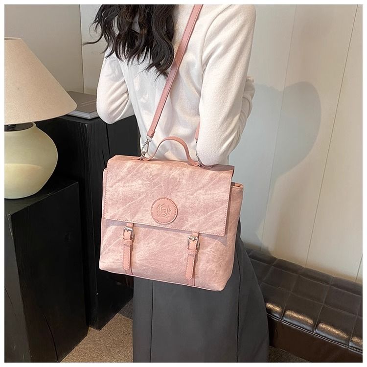FOUR ONE High Quality Large Capacity Women's New Versatile Western style Backpack for College Students' Classes_voghion.com