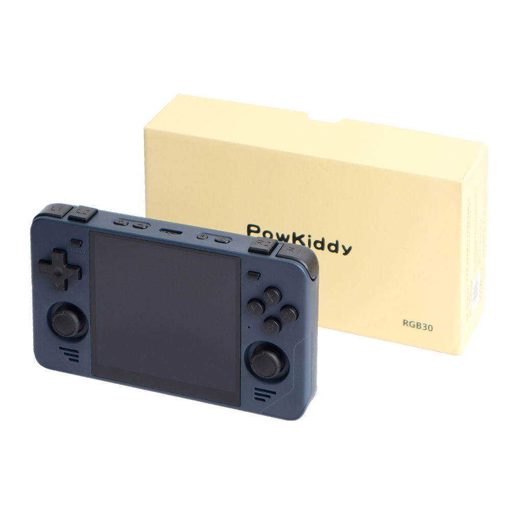 RGB30 nyílt forráskódú klasszikus vízszintes változat GBA NDS PSP kézi játékkonzol King of Fighters arcade TV-vel_voghion.com