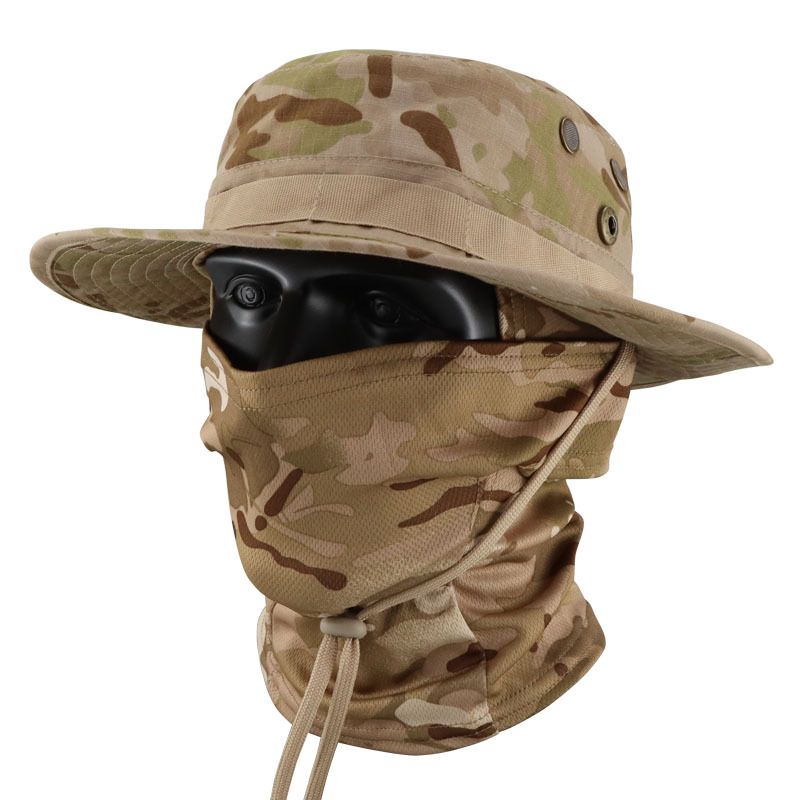 Tactical Outdoor Beanie Hat Camouflage Mountaineering Headwear_voghion.com