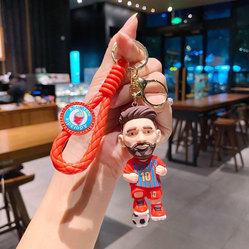 Brelok z figurką piłkarza messi do torebki i samochodu_voghion.com