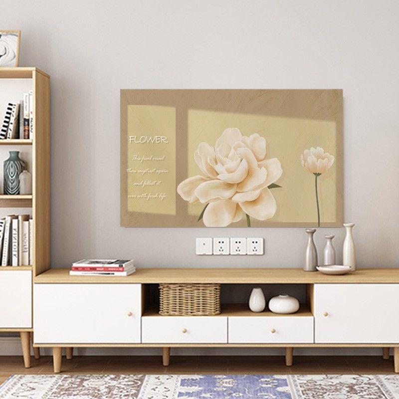 2024 New Modern Nordic High-End Simple TV Dust 65inch 75inch Cover Cloth_voghion.com