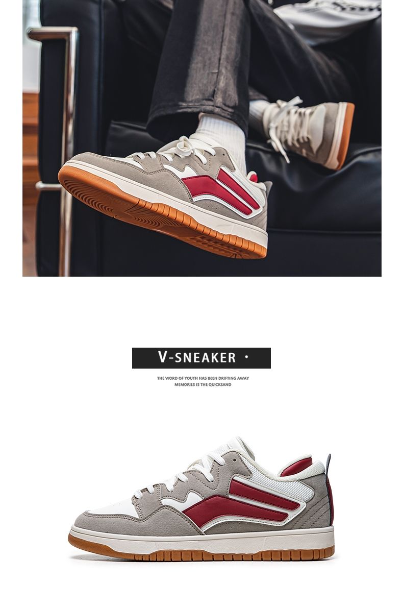 Retro German Trainer For Men Unique Design Versatile Casual Shoes_voghion.com