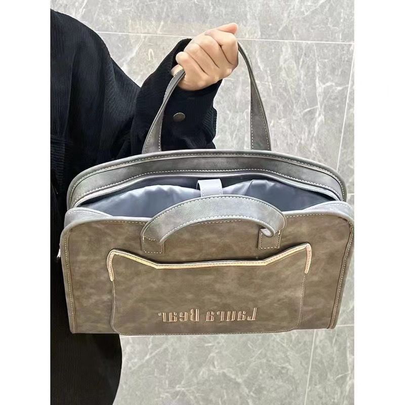 Sacoche pour ordinateur portable femme, élégante et compatible avec Huawei 14, Apple, ASUS, Lenovo, bandoulière et sac à main professionnel_voghion.com