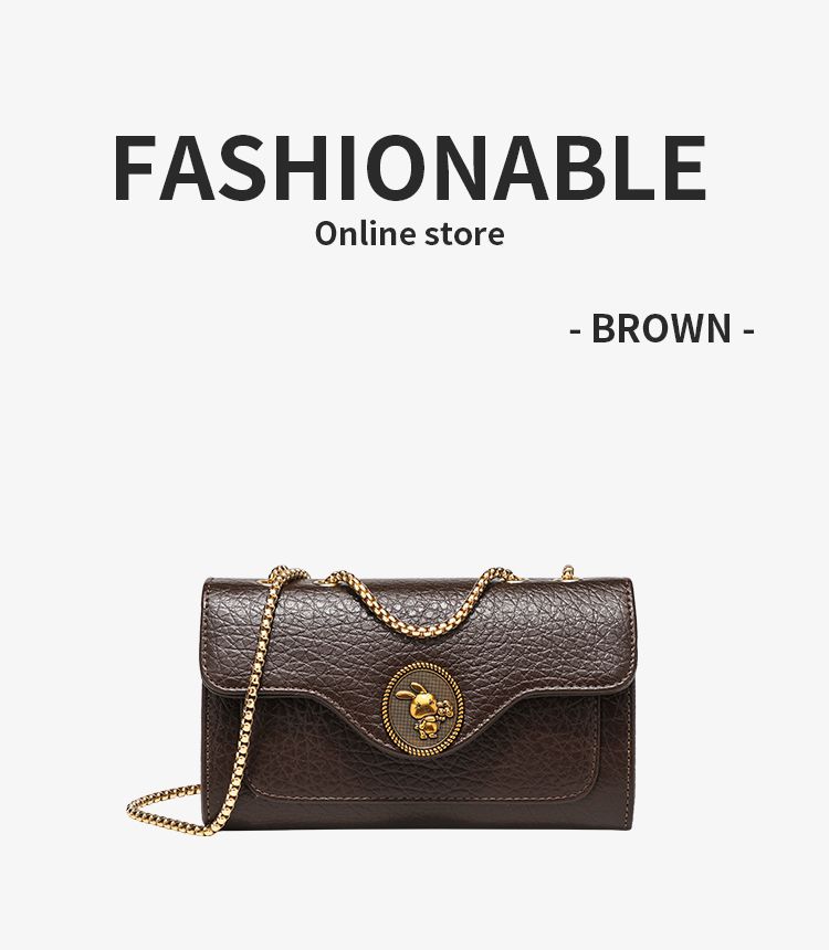 CHARHP&KEJNT nouveau sac à bandoulière simple à la mode, petit sac carré simple à bandoulière, sac à chaîne polyvalent pour femme_voghion.com