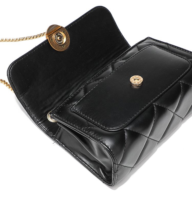 CHARHP&KEJNT nouveau sac à bandoulière simple à la mode, petit sac carré simple à bandoulière, sac à chaîne polyvalent pour femme_voghion.com