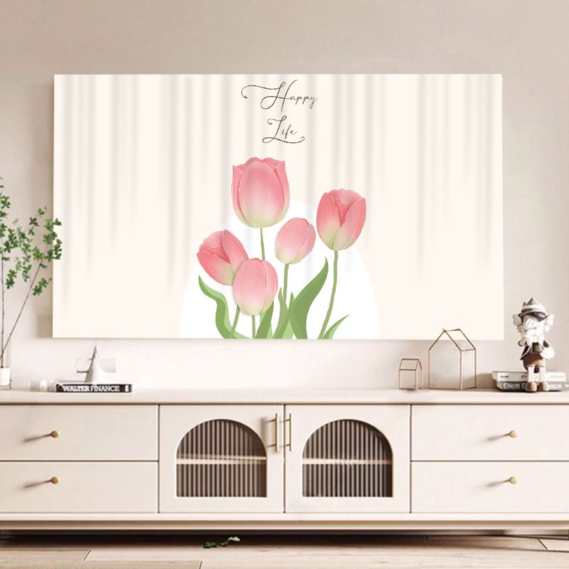 TV 70.5inch Simple Modern Household Wall-Mounted LCD Monitor Dust Cover Cloth_voghion.com