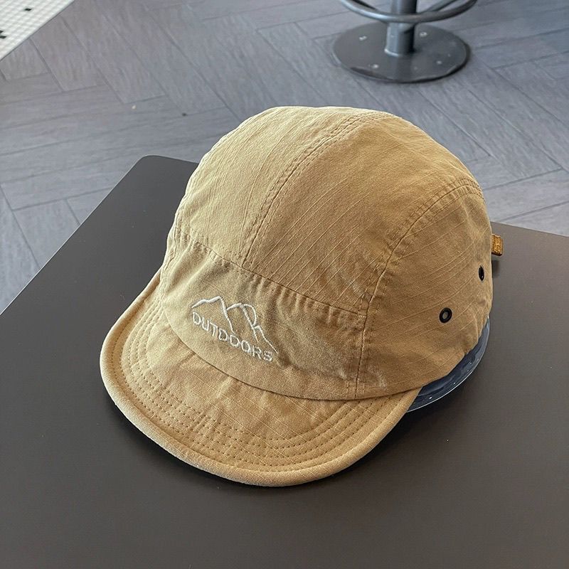 High-Quality Japaese Style Short Baseball Wome Street Soft Brim Five-Piece Su Hat Studet Outdoor Duckbill Cap For_voghion.com
