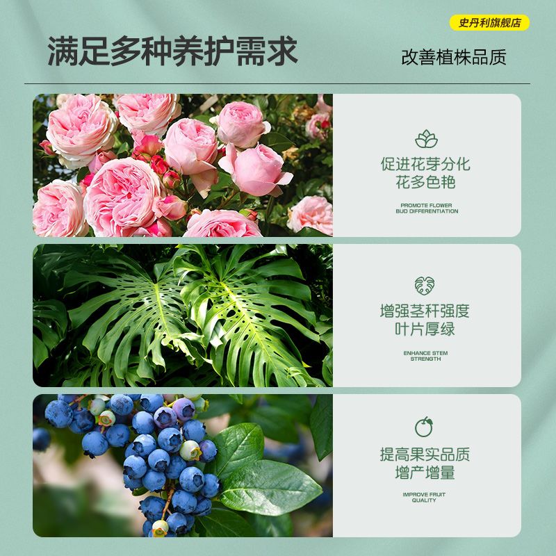 史丹利磷酸二氢钾肥料花卉专用正品农用家用盆栽花肥植物水溶肥 图片 5