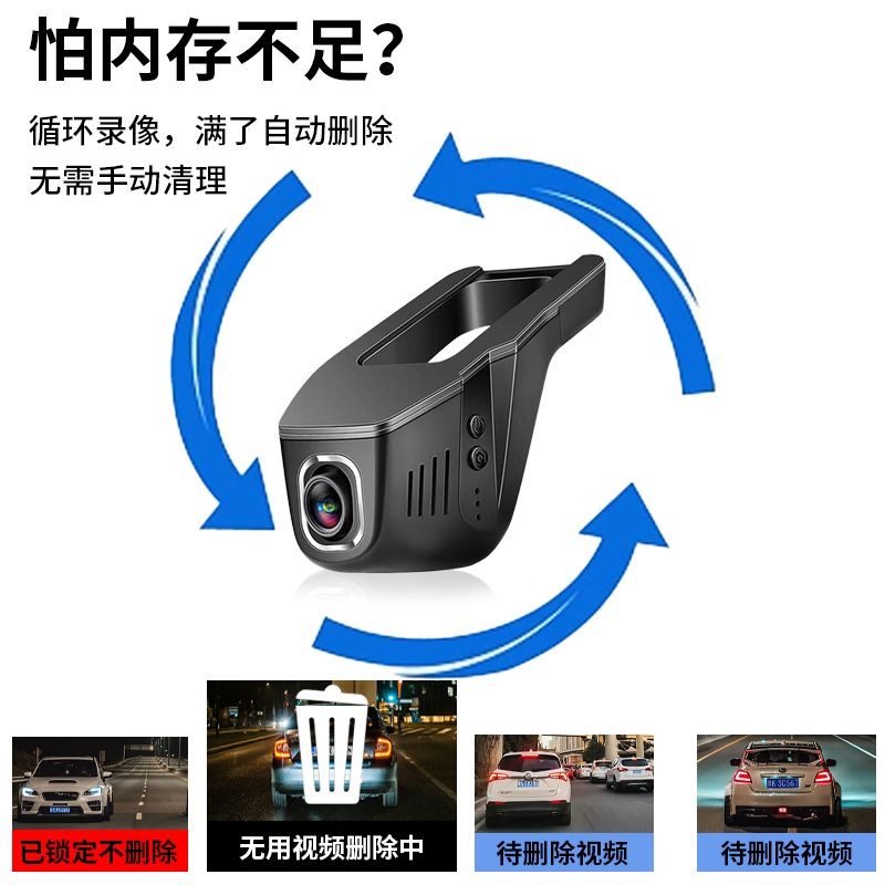 三代4G远程监控专用行车记录仪北斗GPS定位远程消息手机互联监控 图片 6