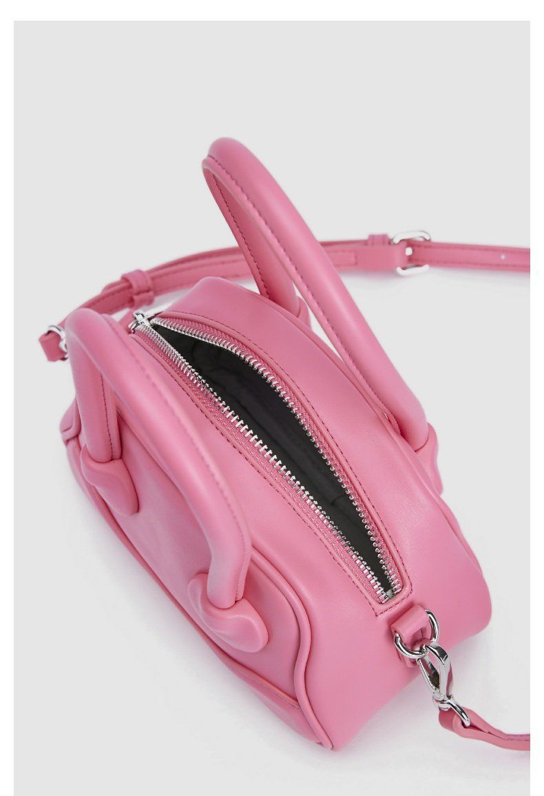 Mala de mão com cara sorridente para mulher, bolsa a tiracolo_voghion.com