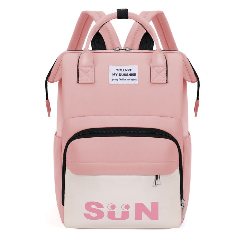 Mom's Lightweight Large Capacity New Fashionable Travel Multifunctional Handheld Mommy Backpack_voghion.com