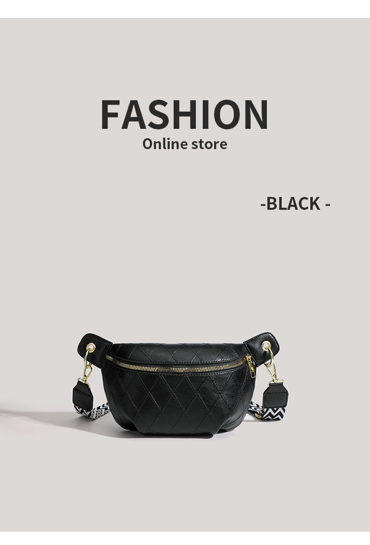 Borsa a mano CHARHP&KEJNT per donna 2024 nuova borsa casual da cintura con nicchia sul petto, borsa a tracolla diagonale a spalla singola_voghion.com