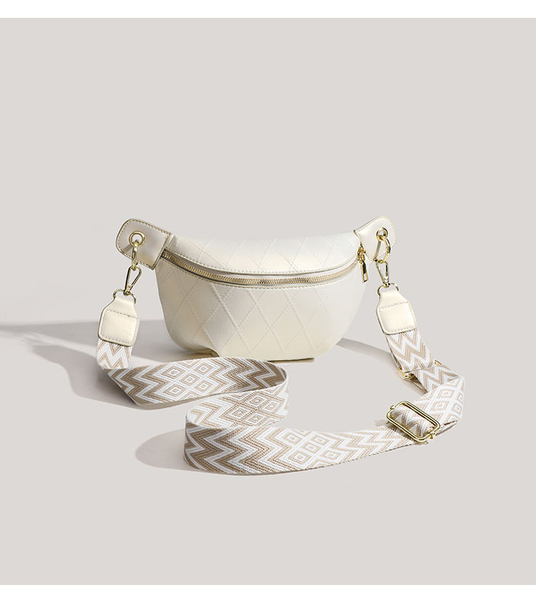 Borsa a mano CHARHP&KEJNT per donna 2024 nuova borsa casual da cintura con nicchia sul petto, borsa a tracolla diagonale a spalla singola_voghion.com