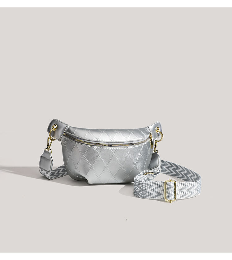 Borsa a mano CHARHP&KEJNT per donna 2024 nuova borsa casual da cintura con nicchia sul petto, borsa a tracolla diagonale a spalla singola_voghion.com