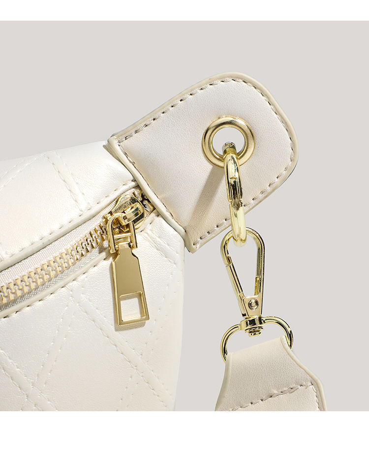 Borsa a mano CHARHP&KEJNT per donna 2024 nuova borsa casual da cintura con nicchia sul petto, borsa a tracolla diagonale a spalla singola_voghion.com